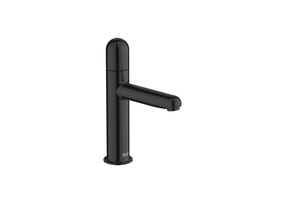 ROCA A5A3Y3FCN0 NU Grifo Monomando Lavabo Cold Start Maneta Dome Negro Titanio