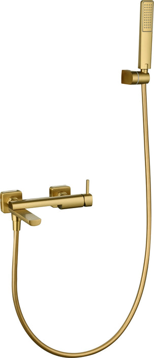 IMEX BDT064-4OC TOSCANA-AREZZO Monomando Baño/Ducha Oro Cepillado