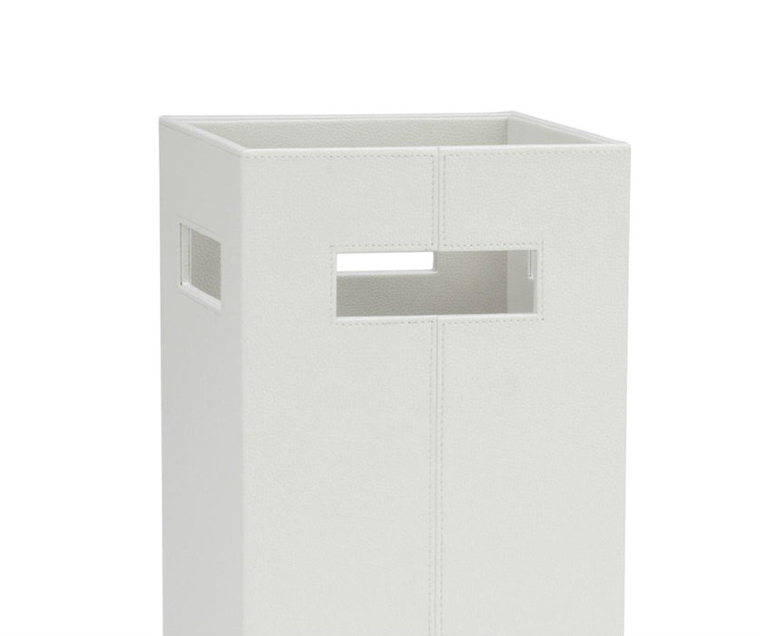 ANDREA HOUSE AX62331 Paragüero Efecto Piel Blanco