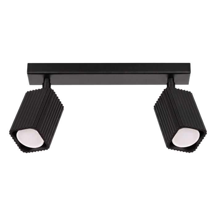 SOLLUX SL.3164 Lámpara De Techo Rayo 2 Negra