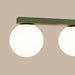 SOLLUX SL.2266 Plafón Yoli 6 Verde Oliva