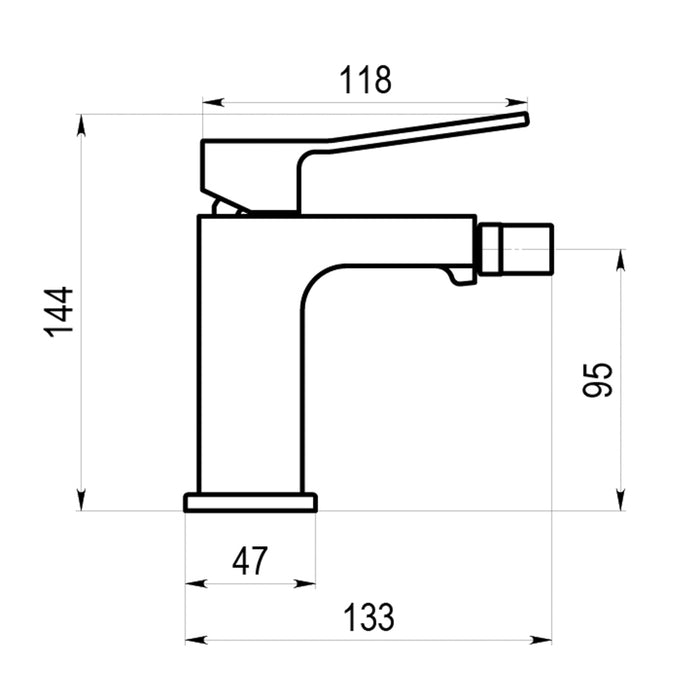 PRESTO 7917000 Koa bidet Cromo