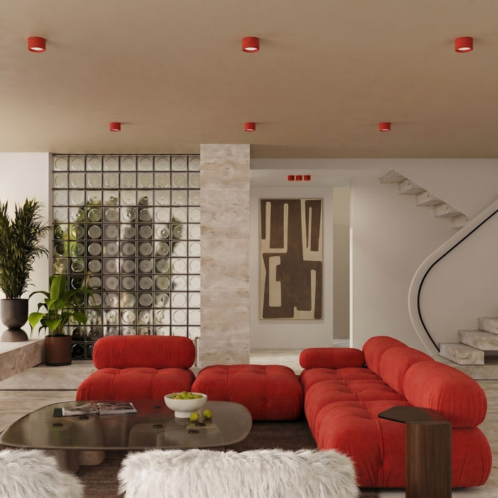 SOLLUX SL.2479 Plafón MODO 2 rojo Gx53