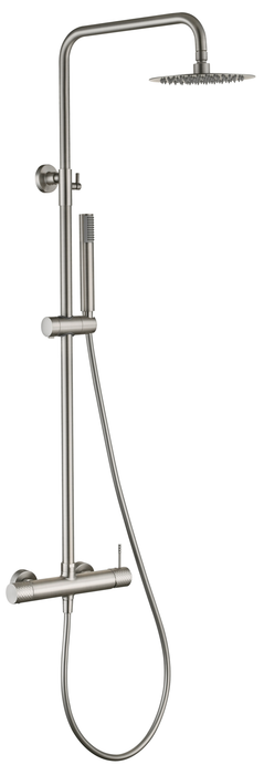 IMEX BTG053/NQ GÉNOVA Conjunto Ducha Termostatico Niquel