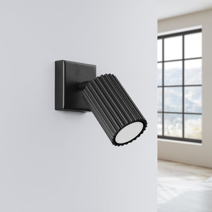 SOLLUX SL.1578 KARBON Aplique Negro