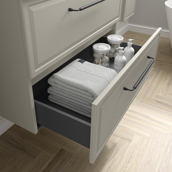 SALGAR 121841 RUNA Mueble+Lavabo LISBOA 140cm Gris mate