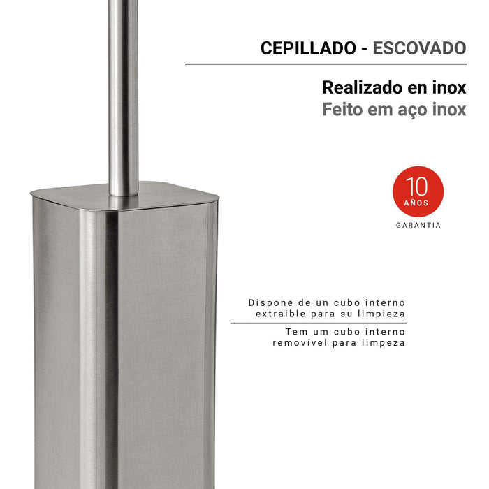 GEDY 13343800000 JACK Escobillero Cepillado