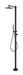 POOLIMEX GPK012/ANG KANSAS Grifería De Piscina Acero S.316 Negro Mate