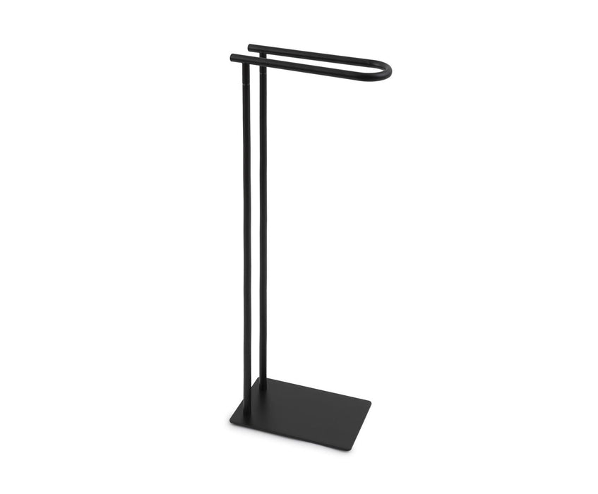 ANDREA HOUSE BA25150 Toallero Metal Negro 30x20x88 CM