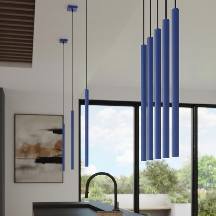 SOLLUX SL.2126 Lámpara colgante PASTELO 2 ultramarino