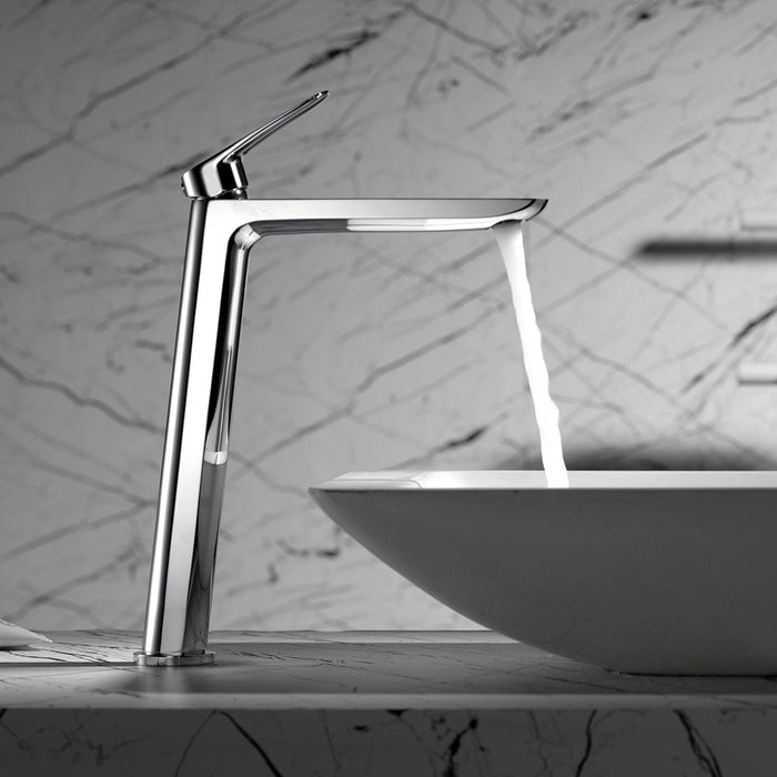 IMEX BDZ044-3 BELGICA Grifo de Lavabo Alto Cromo