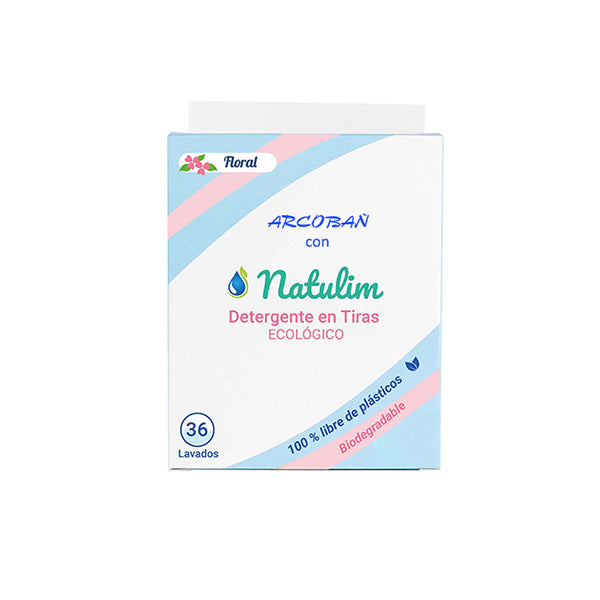 ARCOBAÑ 30ECOFL  Eco-tiras Detergente Fragancia Floral
