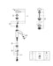 GROHE 23 324 003 EUROSMART Monomando de lavabo 1/2" tamaño M cromo