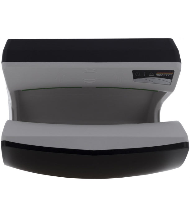 MEDICLINICS M14AB-DES-I DUALFLOW PLUS Secamanos Automático con Desagüe e Ionizador Negro