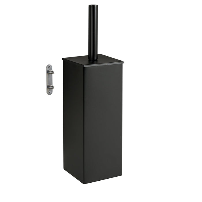 GEDY 44340314200 TESEO Escobillero De Pared Negro Mate