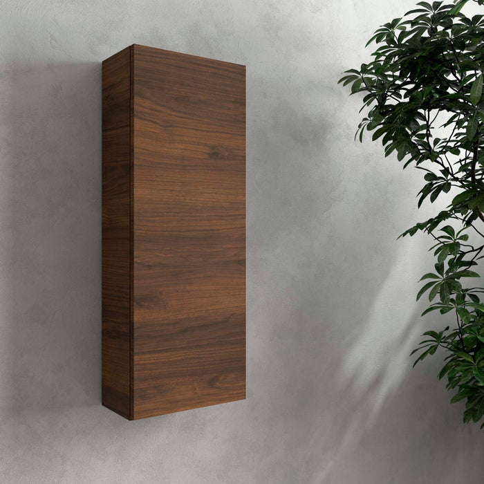 SALGAR 117881 INFINITY Armario Colgar 1 Puerta 30x80 Color Nogal Maya