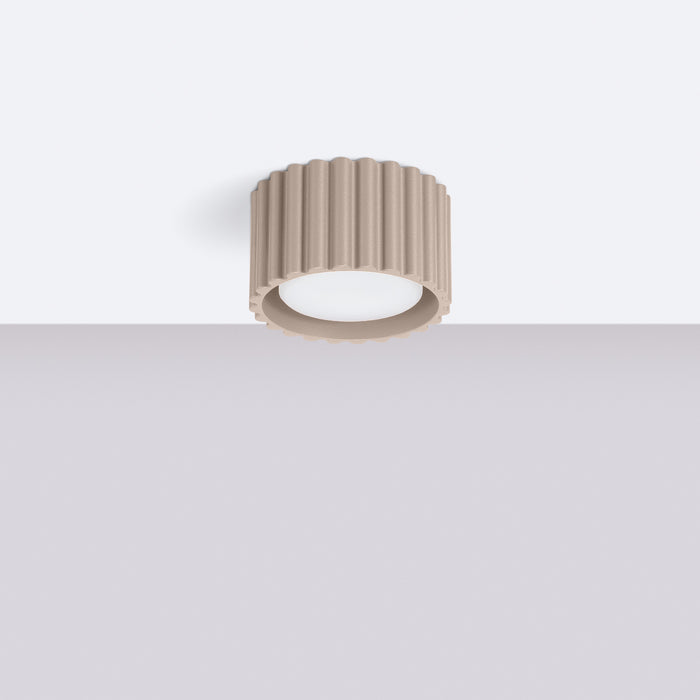 SOLLUX SL.1817 AURA Lámpara De Techo 1 Taupe Gx53