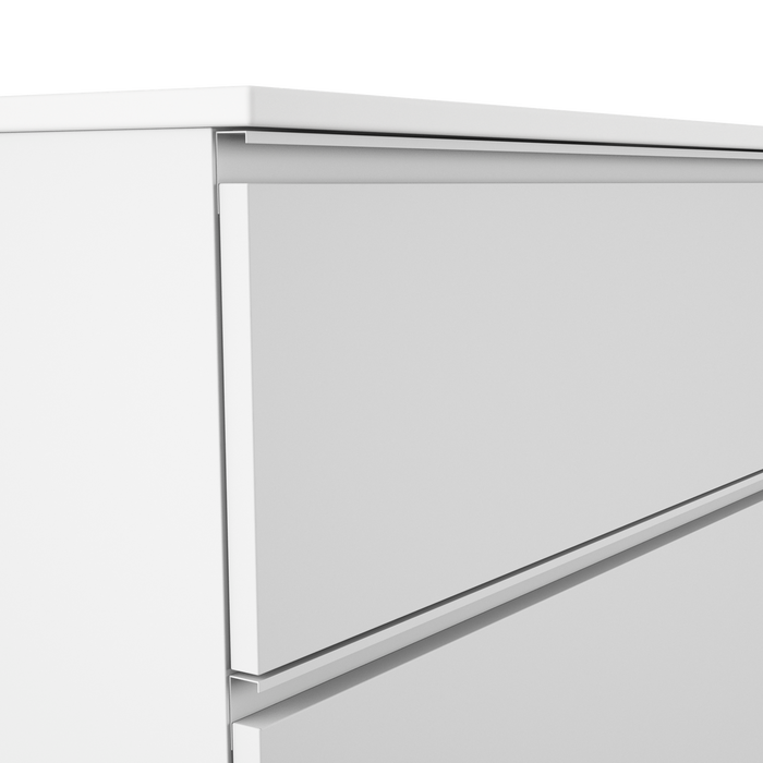 VISOBATH GRANADA Mueble de Baño con Lavabo 3 Cajones Color Blanco Ada Mate Tirador Blanco