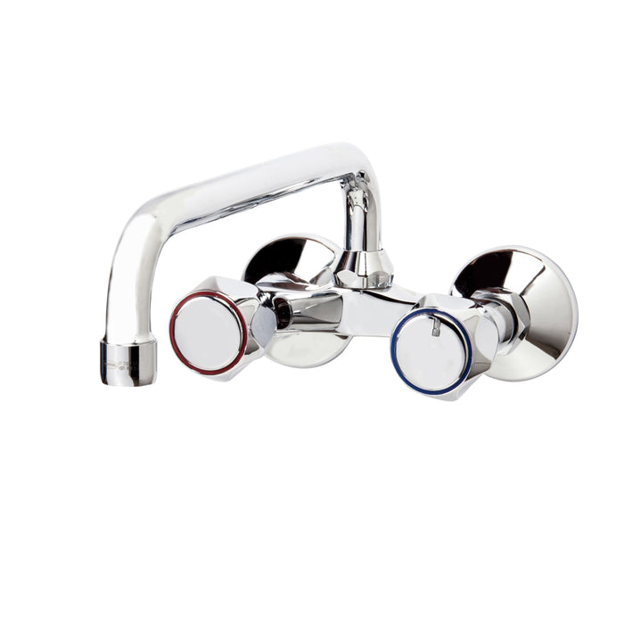 PRESTO 3834000 Elipse cocina mural bimando caño tubo Cromo