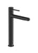 ROCA A5A343FCN0 NU Grifo Monomando Lavabo Caño Alto Cold Start Maneta Pin Negro Titanio