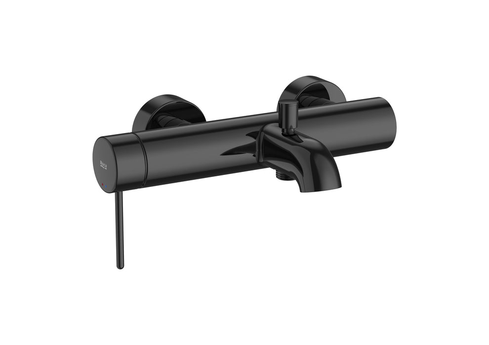 ROCA A5A023FCN0 NU Grifo Monomando para Baño-Ducha con Inversor Automático Maneta Pin Negro Titanio