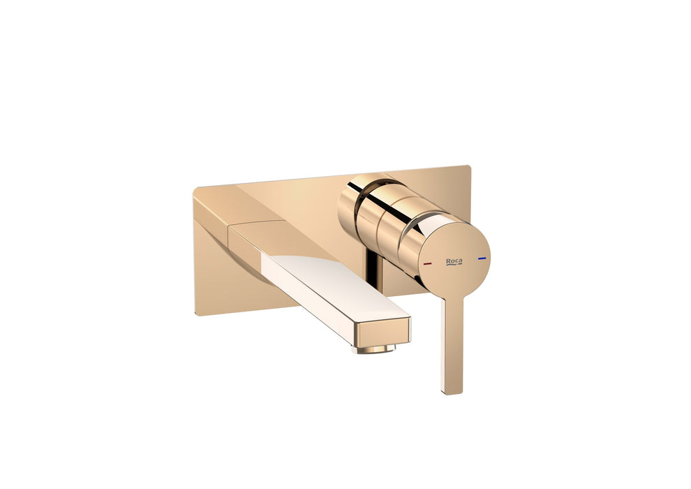 ROCA A5A3596RG0 NAIA Grifo Monomando Empotrable Lavabo Oro Rosa
