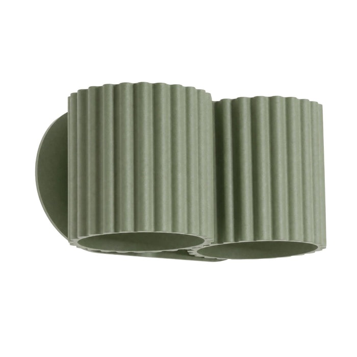 SOLLUX SL.2599 Aplique Aura 2 Verde Oliva G9