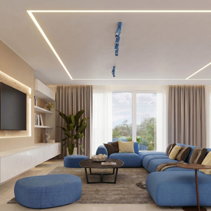 SOLLUX SL.2206 Plafón RING 6L azur