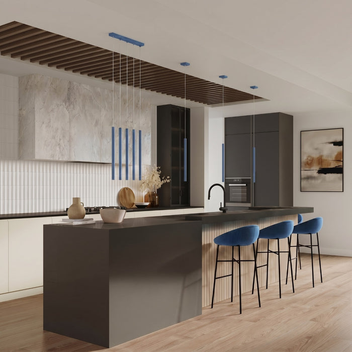 SOLLUX SL.2149 Lámpara colgante PASTELO 1 azur