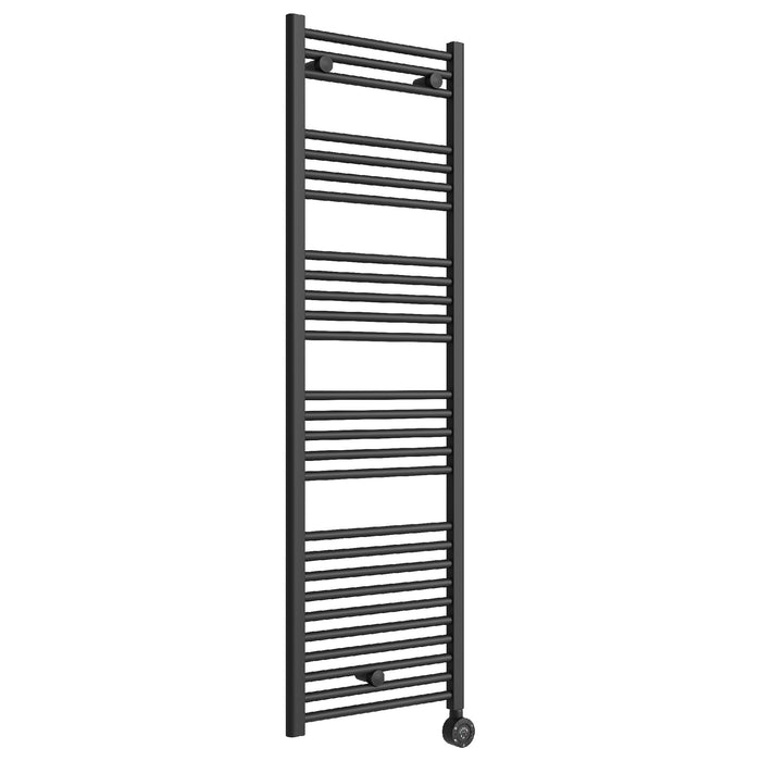 LAZZARINI 392188 BORMIO DECO Radiador Eléctrico 500x1600 mm Negro Mate