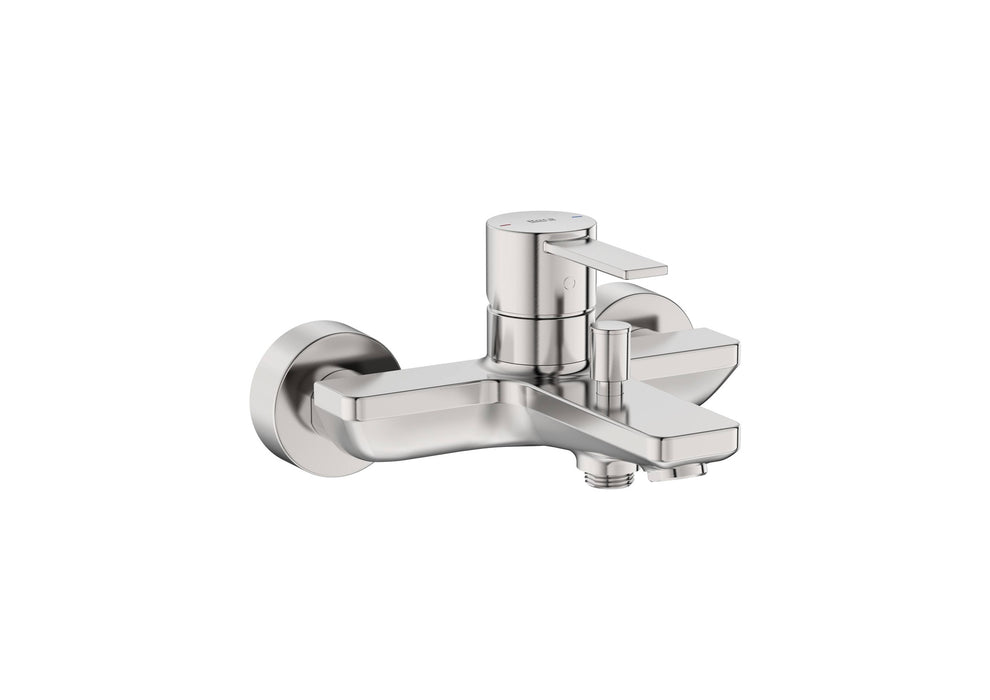 ROCA A5A025FSM0 TARGA Grifo Monomando para Baño-Ducha con Inversor Automático Acabado Acero Inoxidable