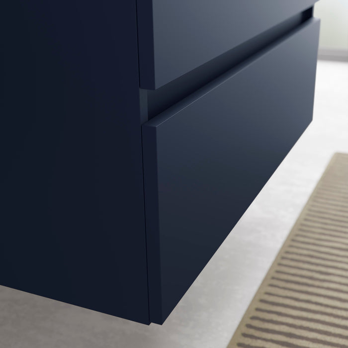 SALGAR 110411 BEQUIA Mueble de Baño con Lavabo 120 cm Color Azul Mate