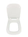 JACOB DELAFON E20606-00 STRUKTURA Asiento WC Caída Amortiguada Blanco