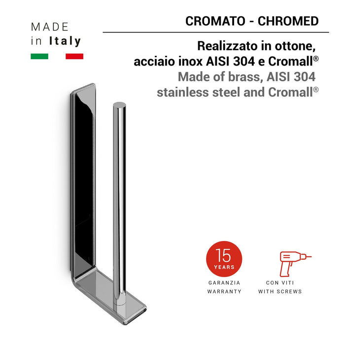 GEDY A9240213000 IL GIGLIO Portarrollo Cromo