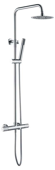 IMEX BTD038-B LINE Grifo Termostático Conjunto de Bañera Cromo