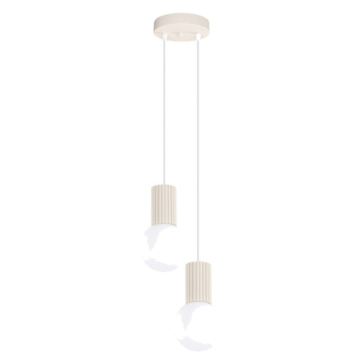 SOLLUX SL.1973 Lámpara Colgante Halo 2P Beige