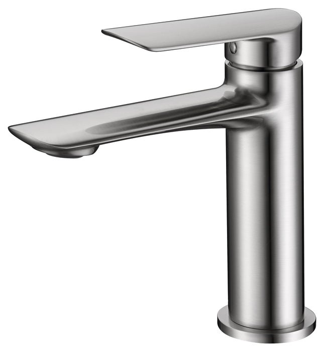 IMEX BDG040-1NQ URAL Grifo de Lavabo Níquel Cepillado