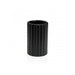 ARCOBAÑ FCTANGERN  Lote Dispensador/dosificador Jabón + Vaso Tanger Negro