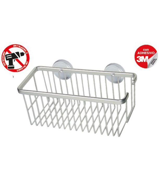 ARCOBAÑ 00CRGAD ICEBERG Cesta Rectangular 40cm Con Adhesivo