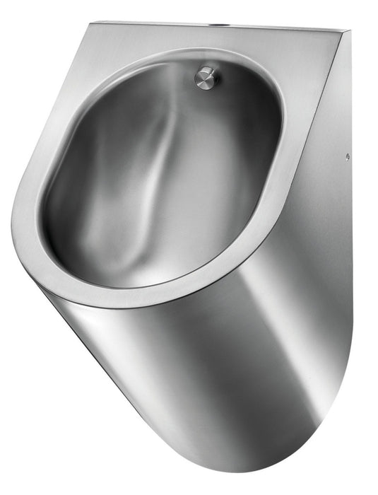 MEDICLINICS SNU126CS Urinario Antivandálico Acero Entrada Agua Vertical