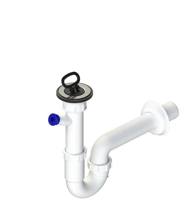 ARCOBAÑ 40STLR15  Conj. Sifon Curvo C/toma 40sf11+valvula 40lr15