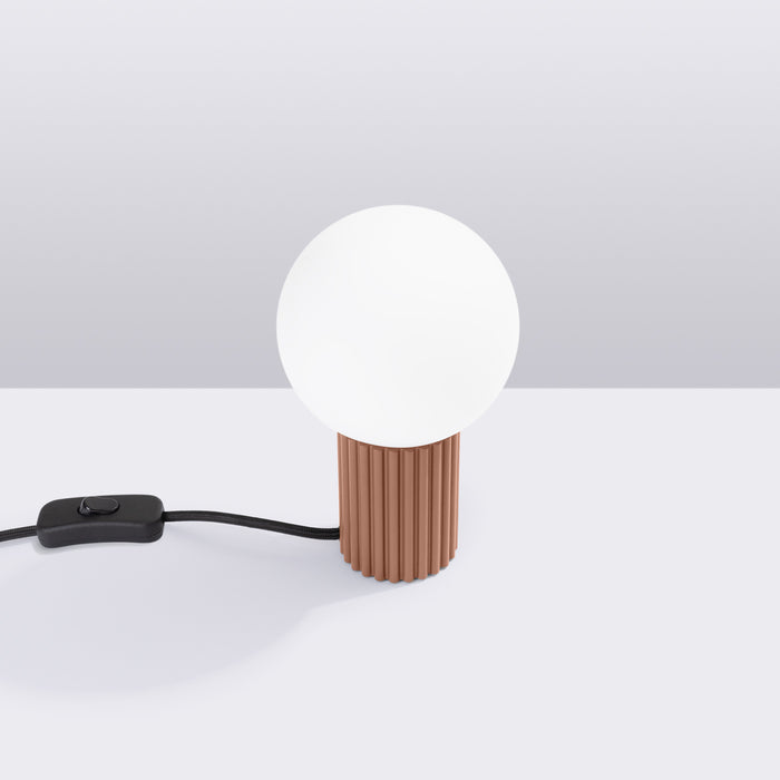 SOLLUX SL.1736 HALO Lámpara De Mesa Moca
