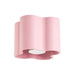SOLLUX SL.3393 Lámpara De Techo Ovio 1 Rosa Gu10