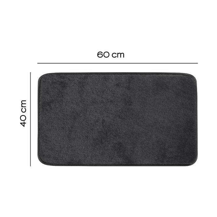 GEDY 96FY4060149 FUZZY Alfombra Negro