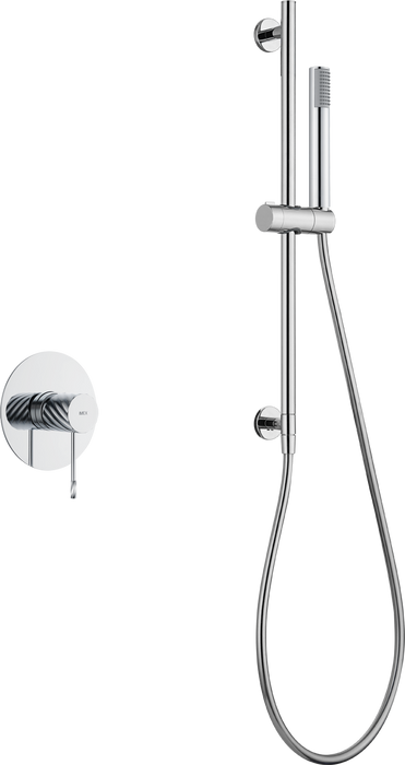 IMEX SMG053 GENOVA-PIAMONTE Conjunto Monomando Ducha Cromo
