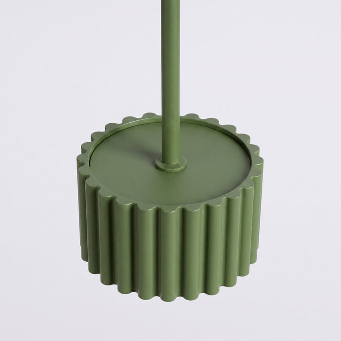 SOLLUX SL.2679 Lámpara colgante AURA 1 verde oliva Gx53