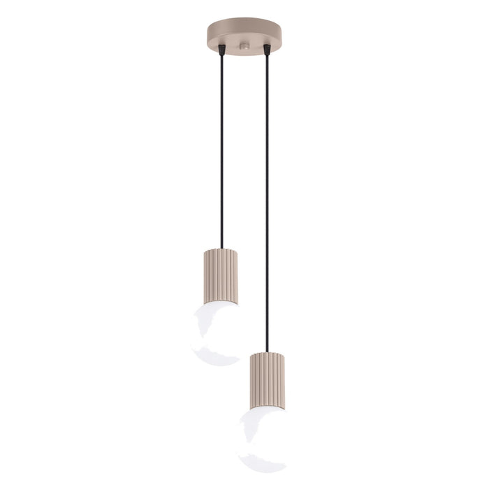 SOLLUX SL.1978 Lámpara Colgante Halo 2P Taupe