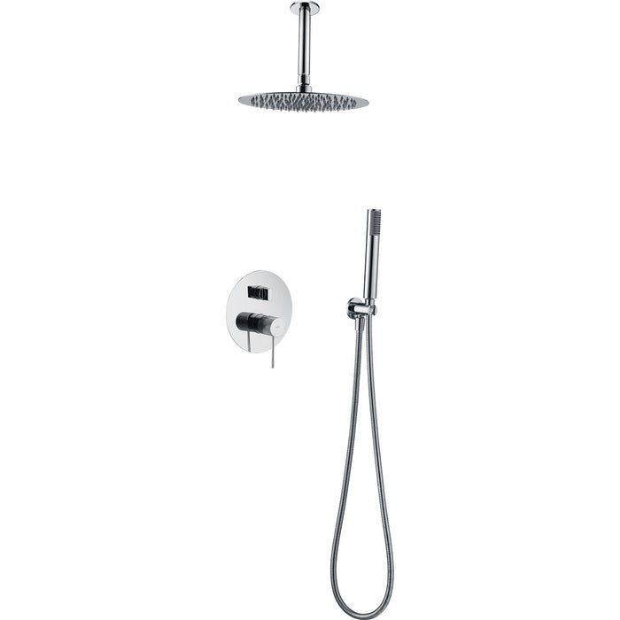 IMEX GPQ038 TOP Conjunto de Ducha Empotrado Monomando Cromo