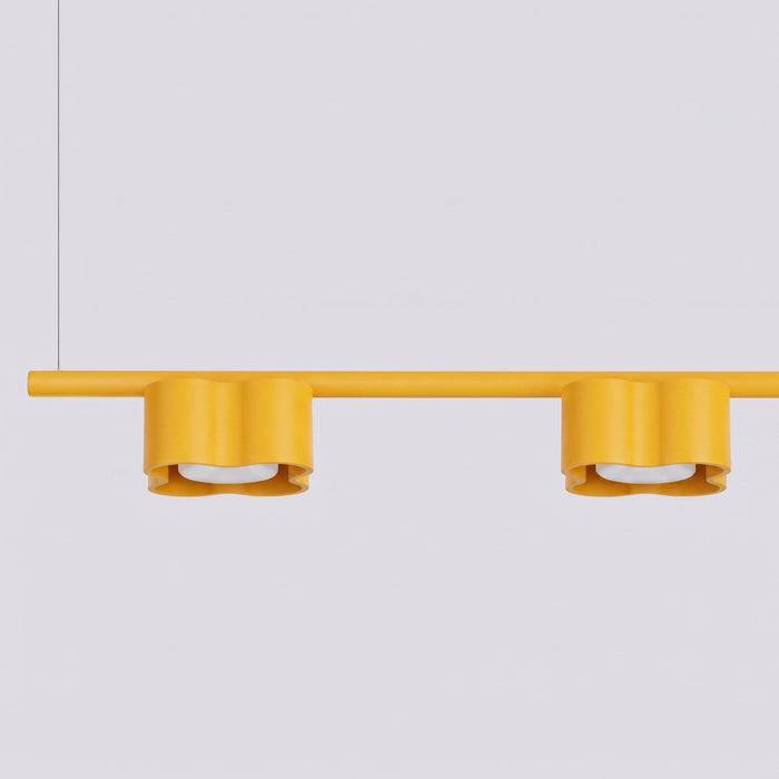 SOLLUX SL.3391 Lámpara De Araña Ovio 4 Amarilla Gx53