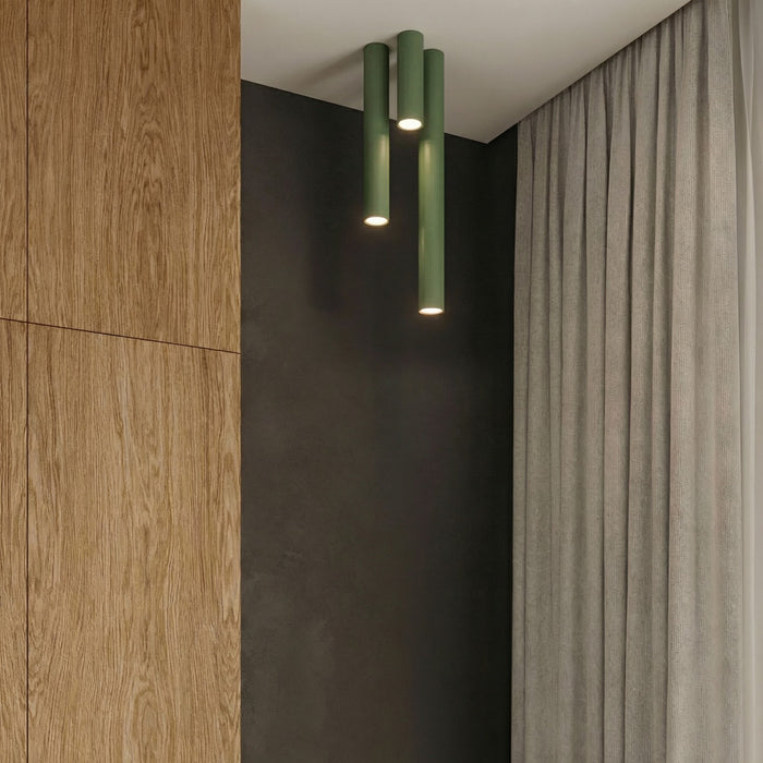 SOLLUX SL.2077 Plafón LAGOS 20 verde oliva